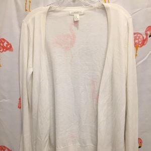 White Long Sleeve Sweater